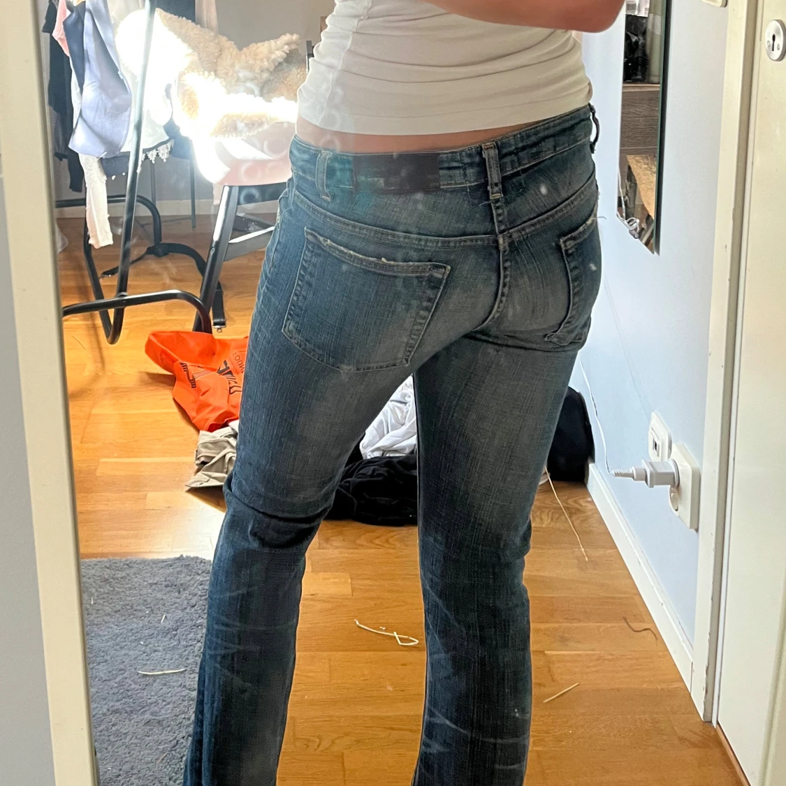 Blå Acne Jeans bootcut - 1