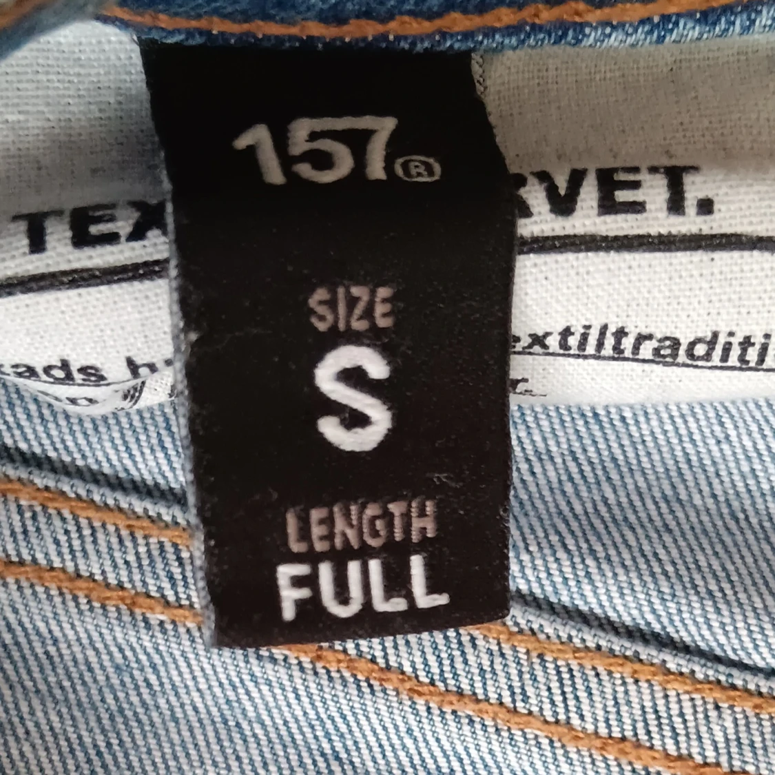 Blå lager 157 jeans  - 3