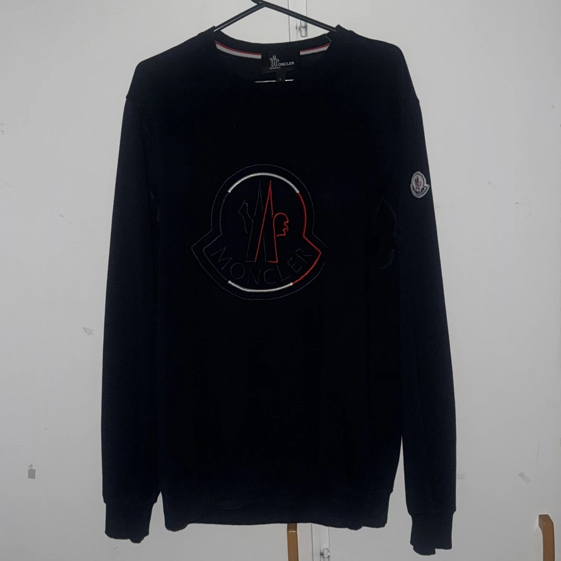 Moncler sweatshirt med logga