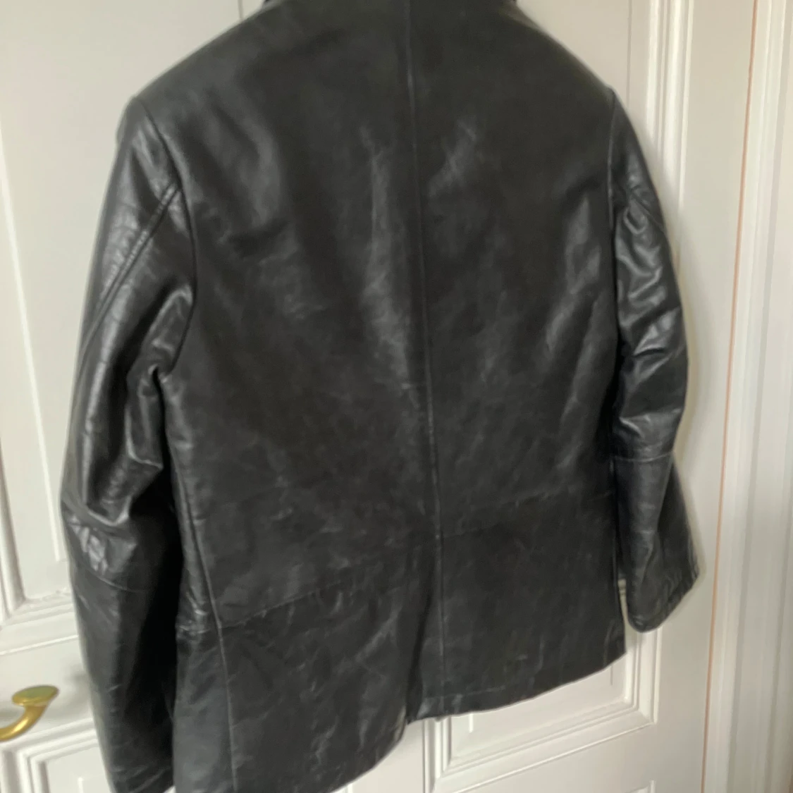 Svart skinnjacka från BOSS - 1