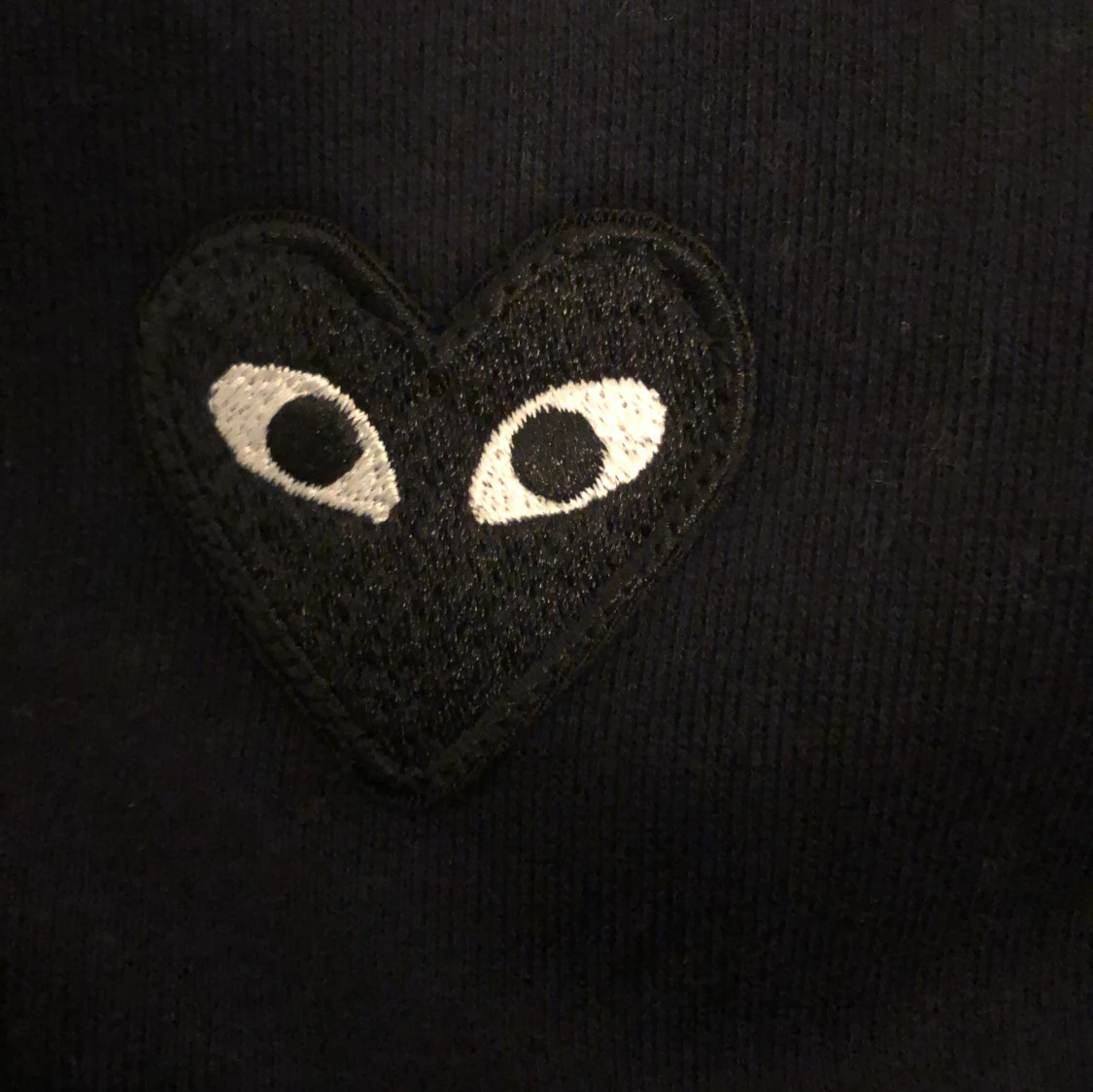 Mörkblå hoodie Comme des Garçons Play - 2