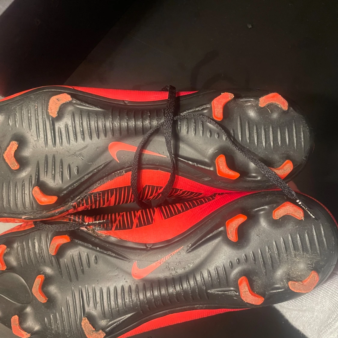 Nike Mercurial röda fotbollsskor - 4