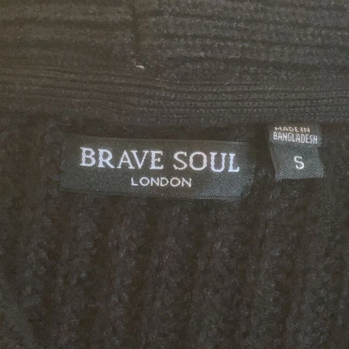 Svart kofta från Brave Soul London  - 3