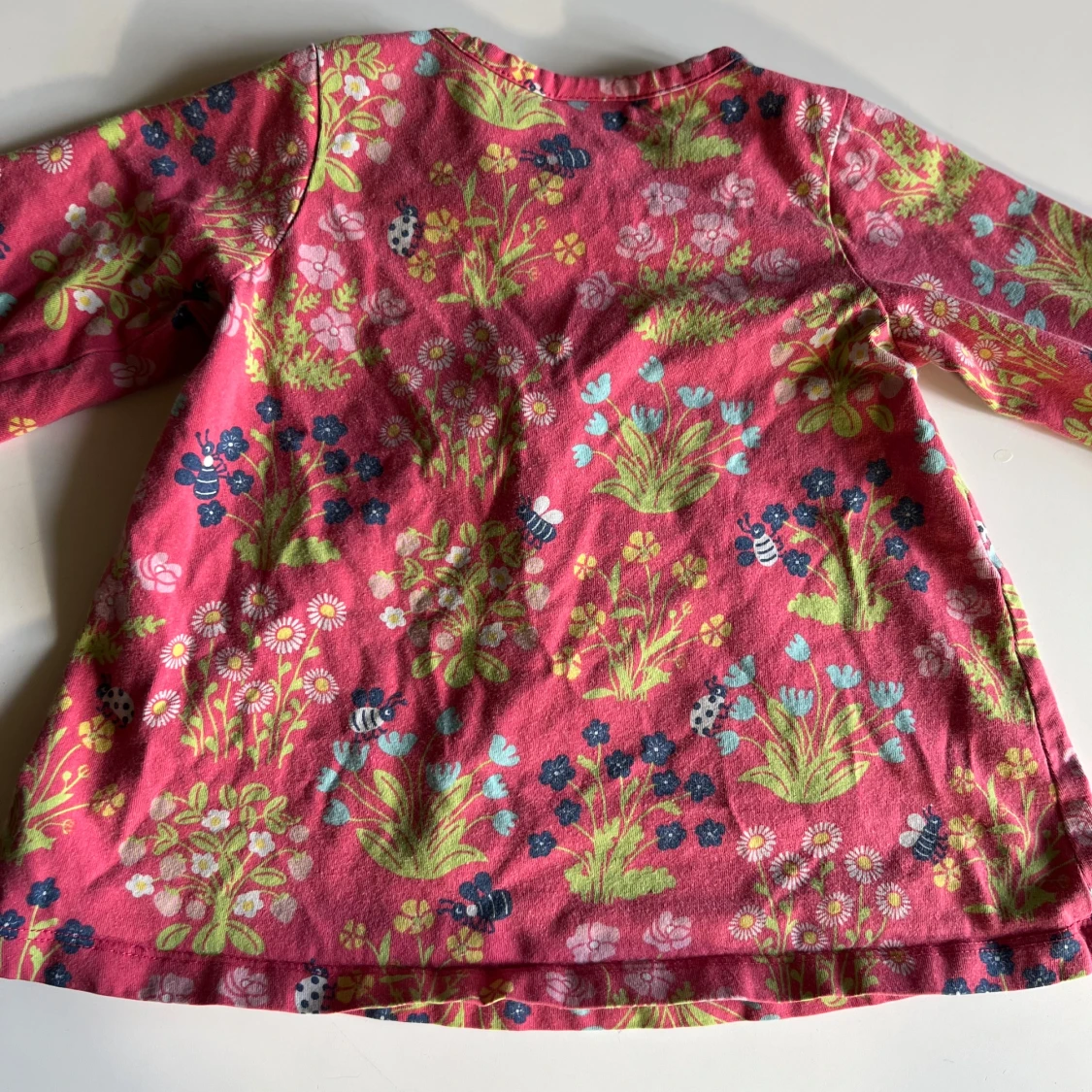 Blommig långärmad tröja Polarn O. Pyret - 1