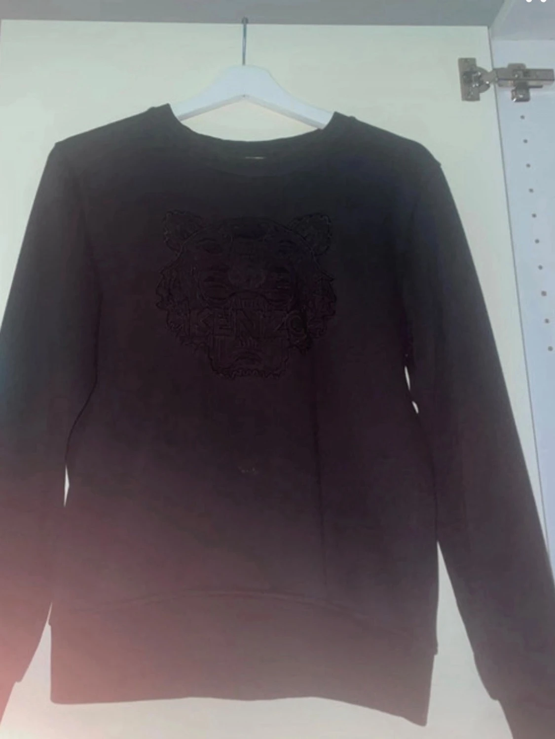 Svart Kenzo sweatshirt med tiger