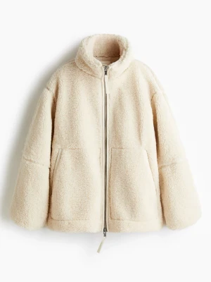 Beige teddyjacka - Teddyjackan från HM, storlek XS, lappar kvar 