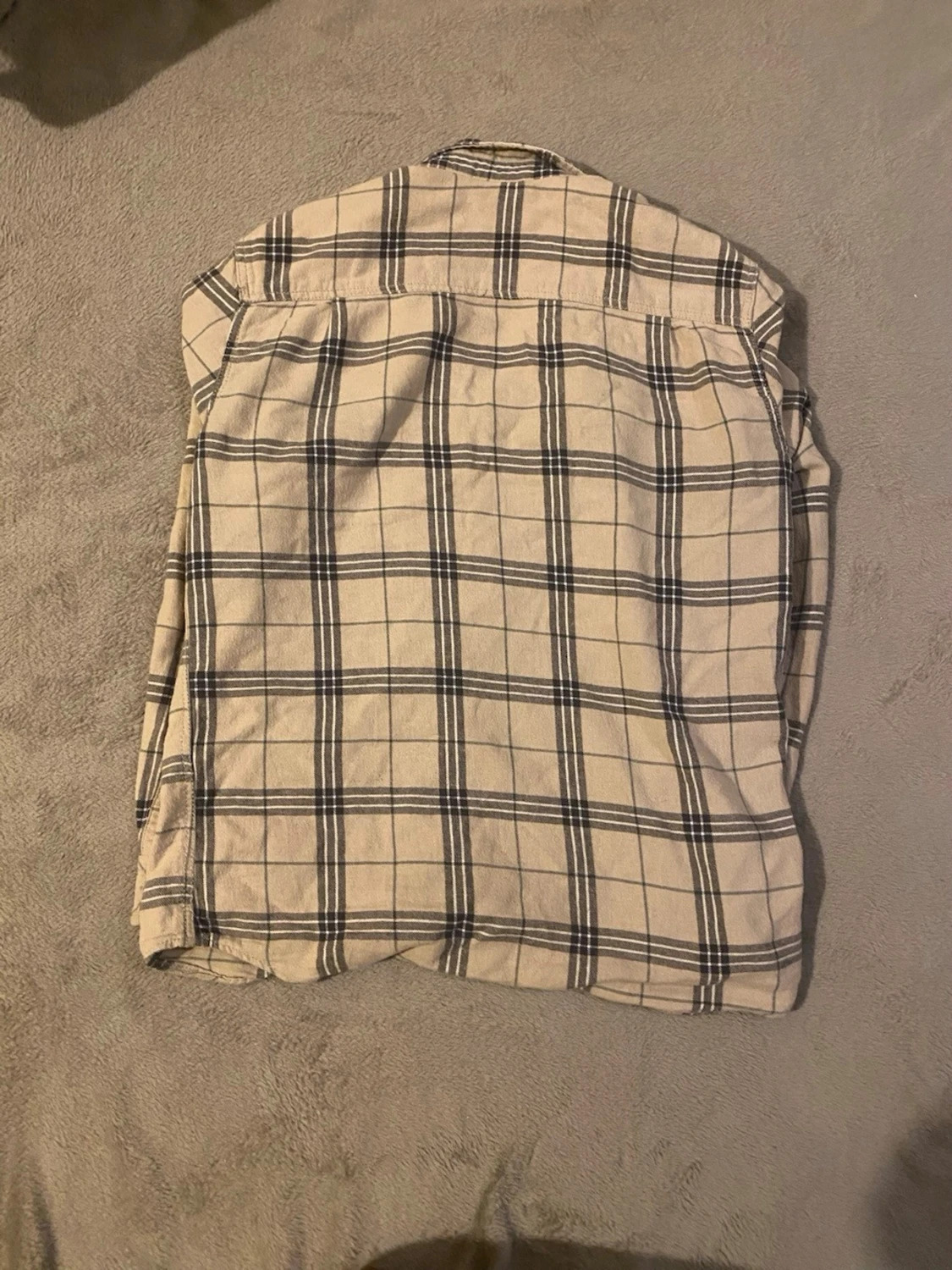 Beige rutig skjorta från Mywearman - 1