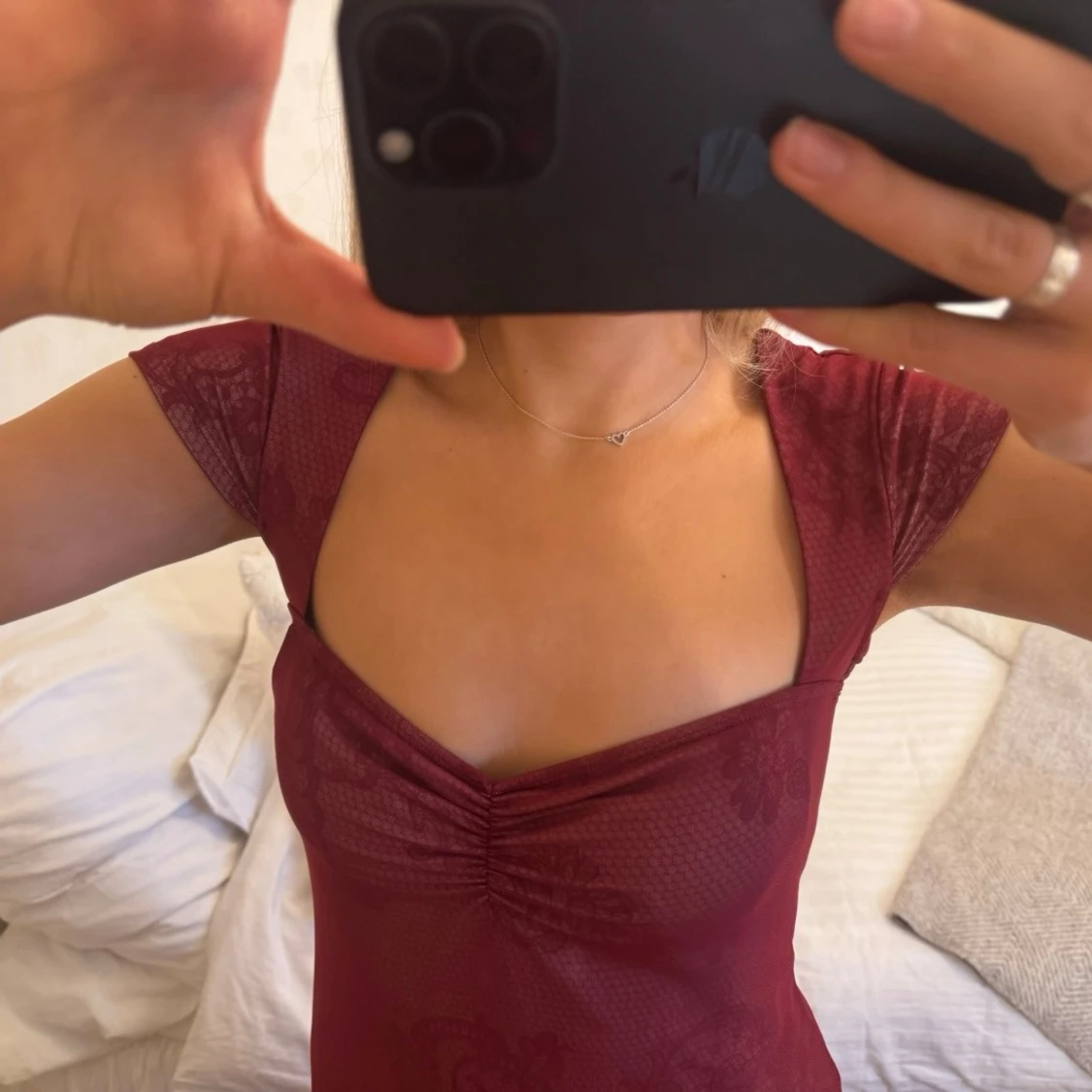 Röd balklänning - 2