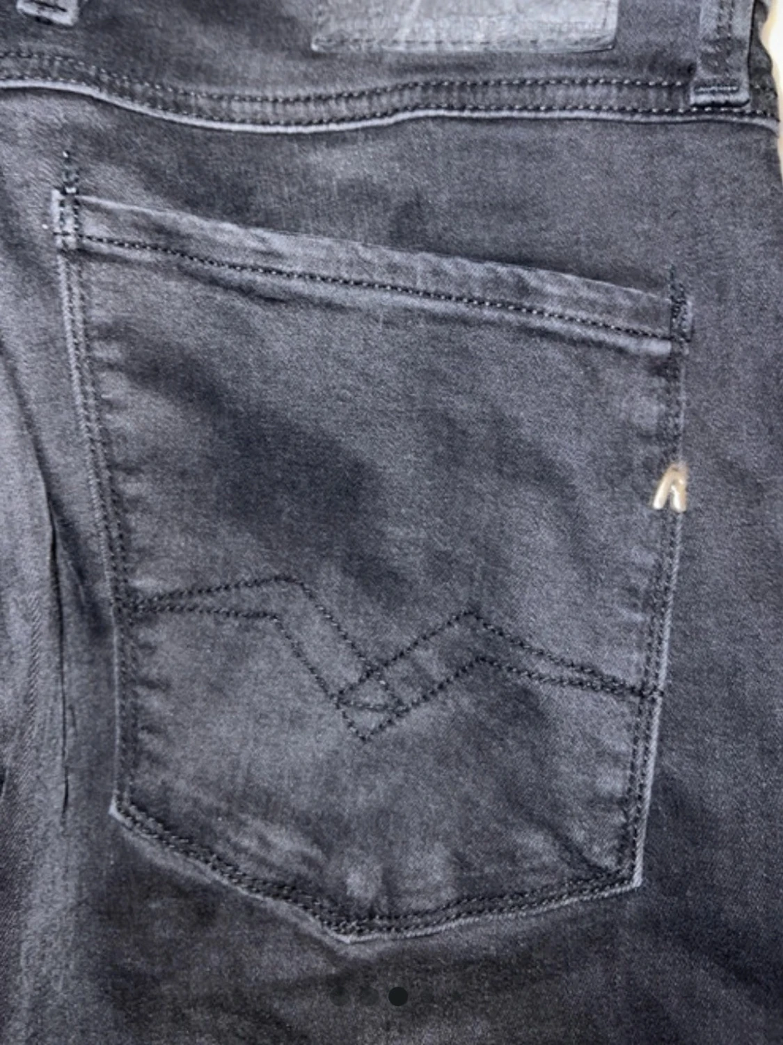 Replay Anbass Jeans Svarta - 2