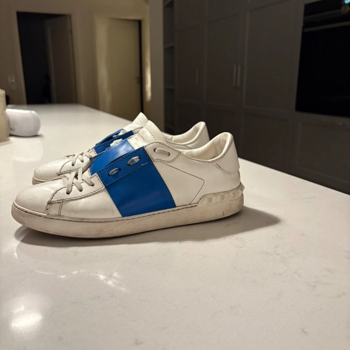 Valentino Garavani Open sneakers vit/blå