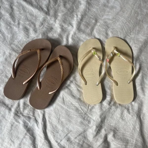 Havaianas - Asfina Havaianas som inte kommer till användning! 150kr för båda, 100kr för ett par.