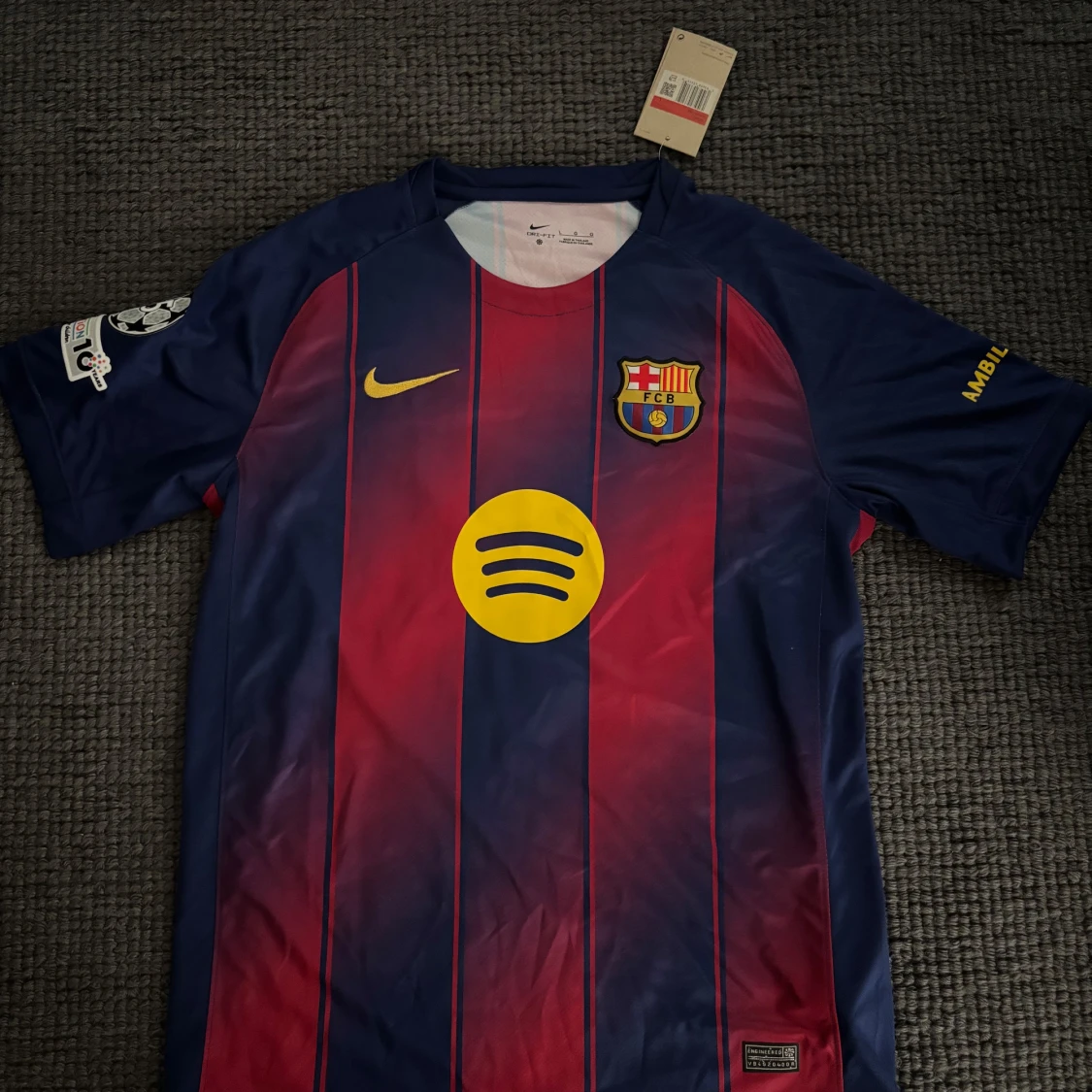 FC Barcelona Lamine Yamal tröja Nike L - 3