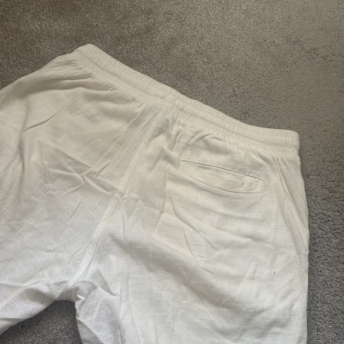 Vita bomulls shorts från Jack & Jones - 2