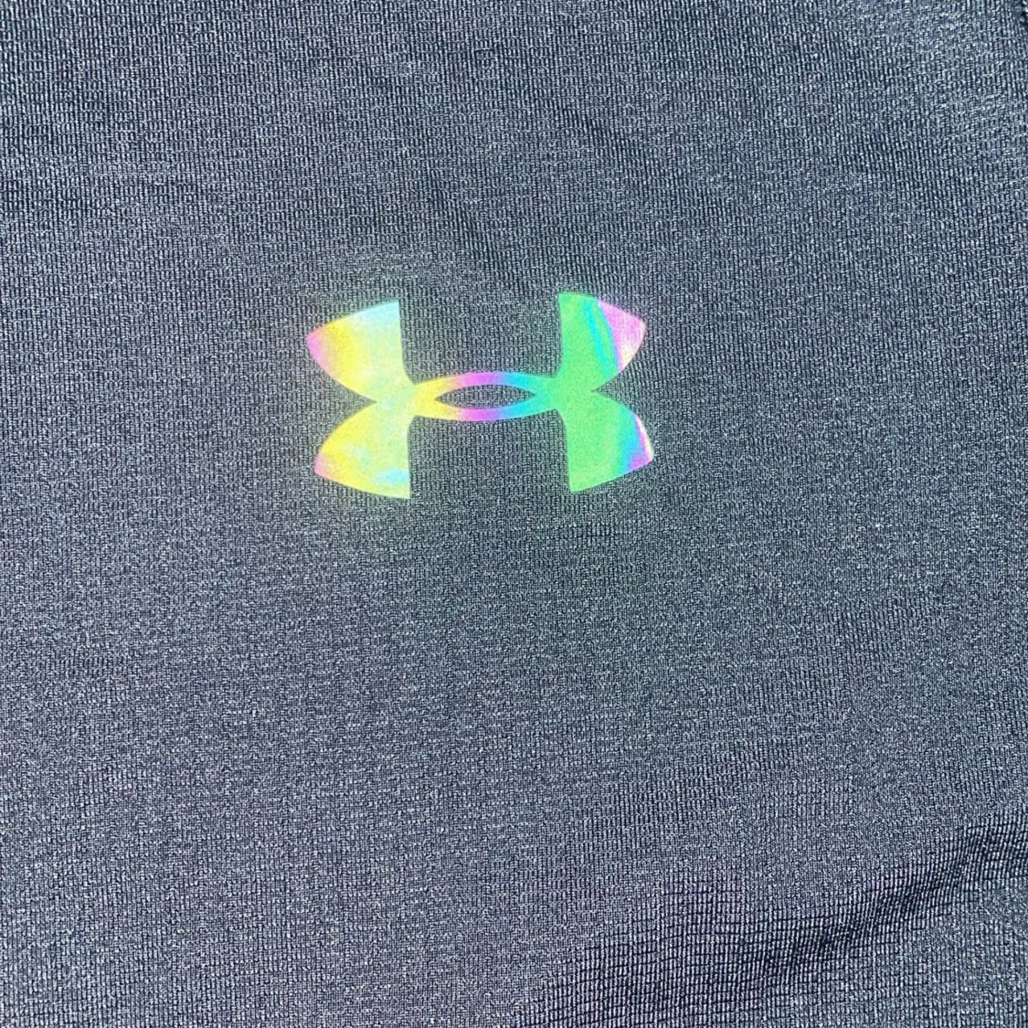 Svart lysande Under Armour t-shirt  - 2