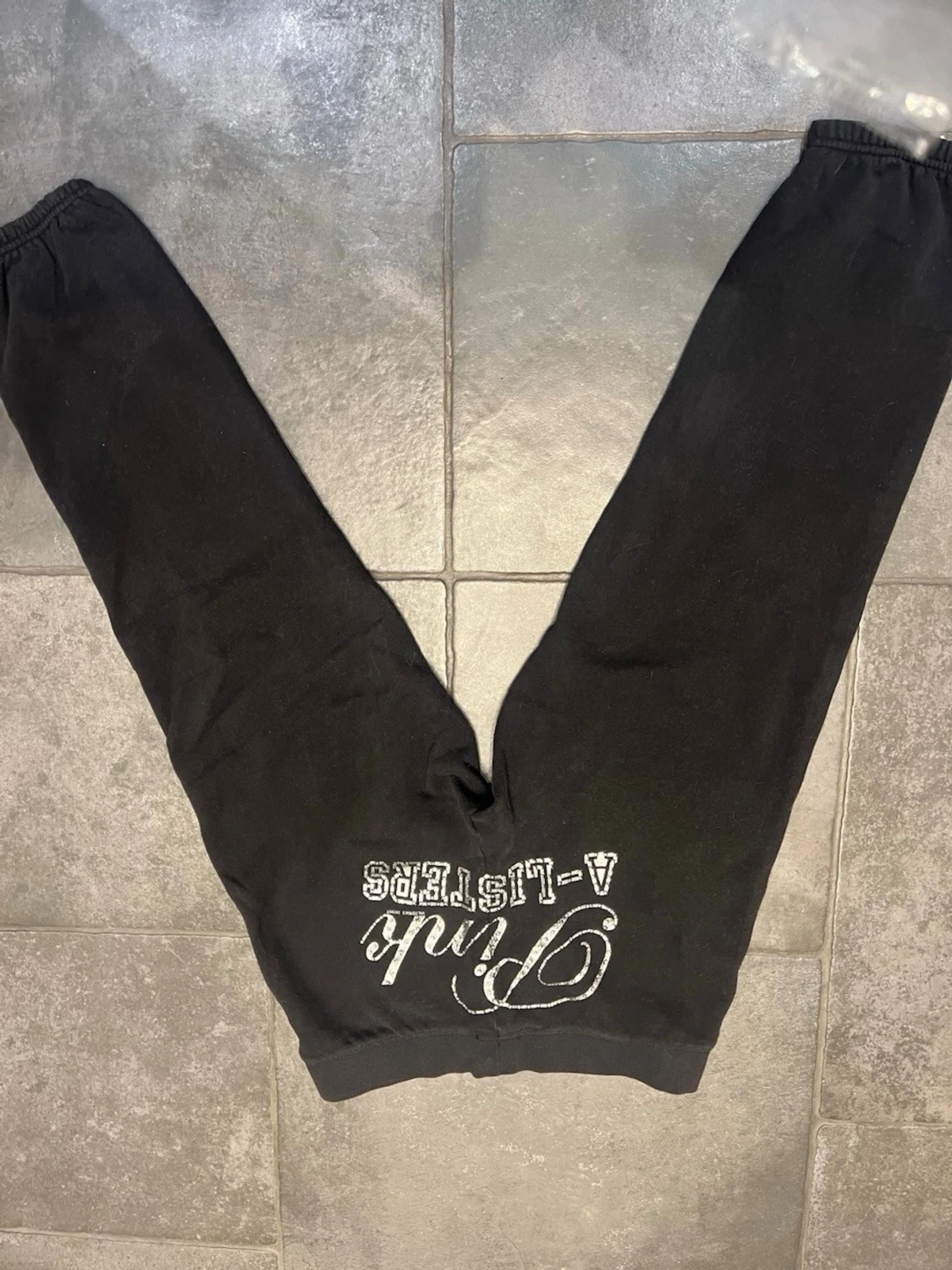 Svarta mjukisbyxor från PINK XS - 4