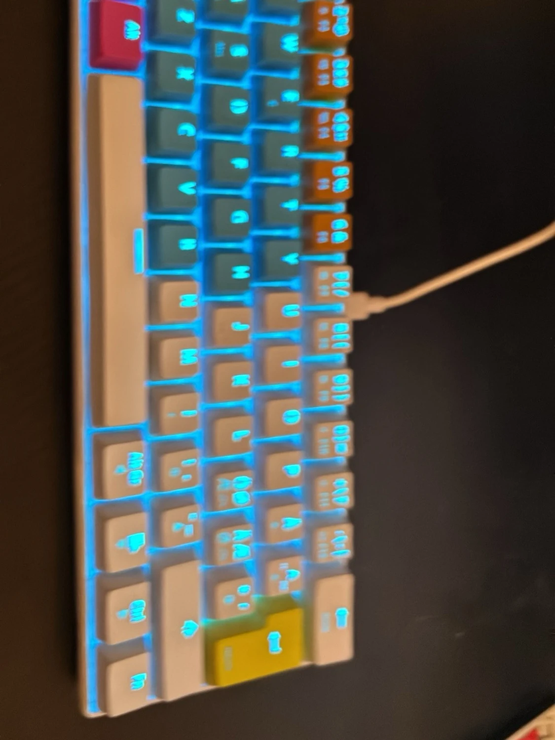 EXO Rainbow RGB Mekaniskt Tangentbord - 5