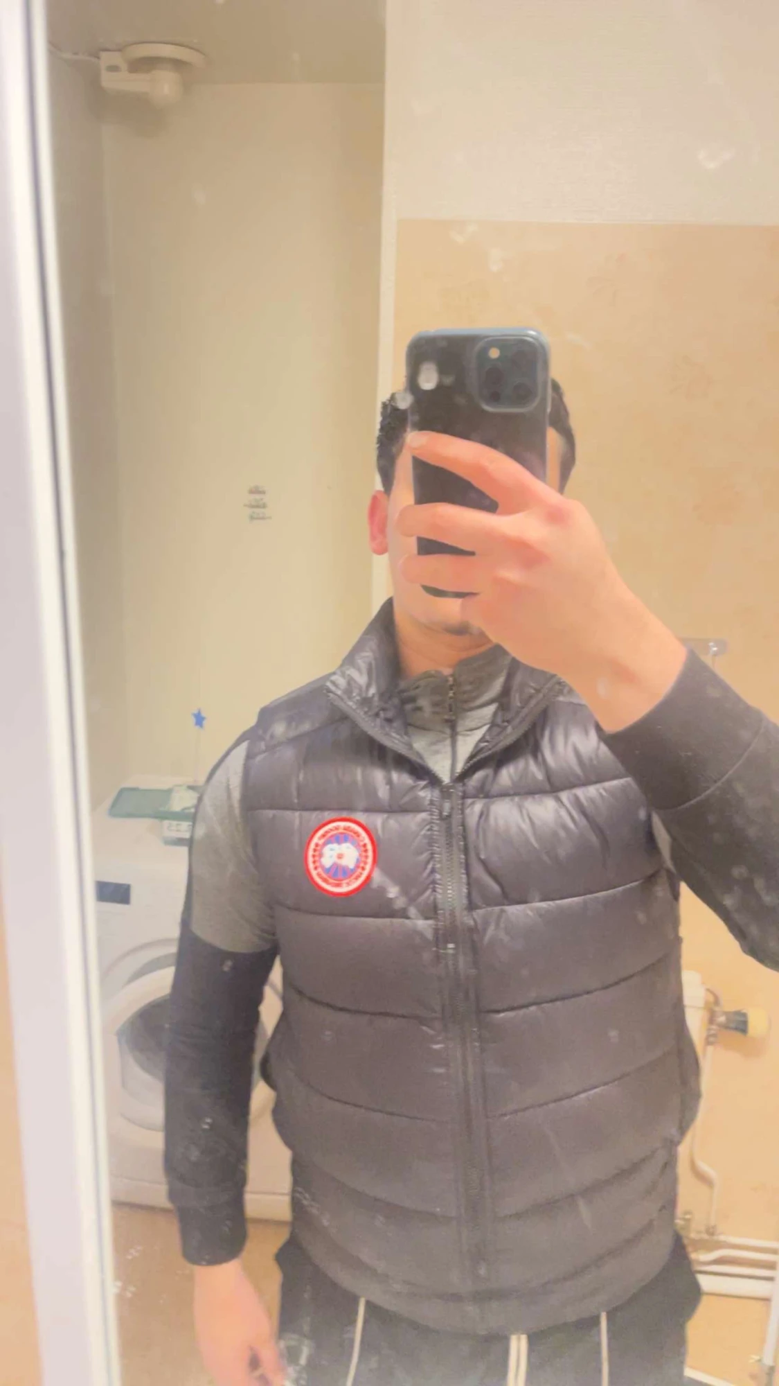 Svart dunväst från Canada Goose M - 2