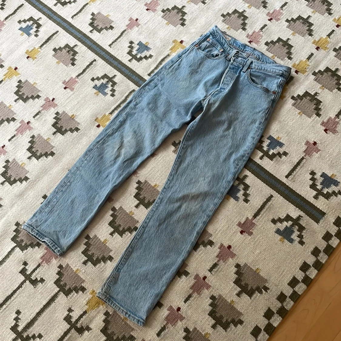 Levi's 501 ljusblå jeans