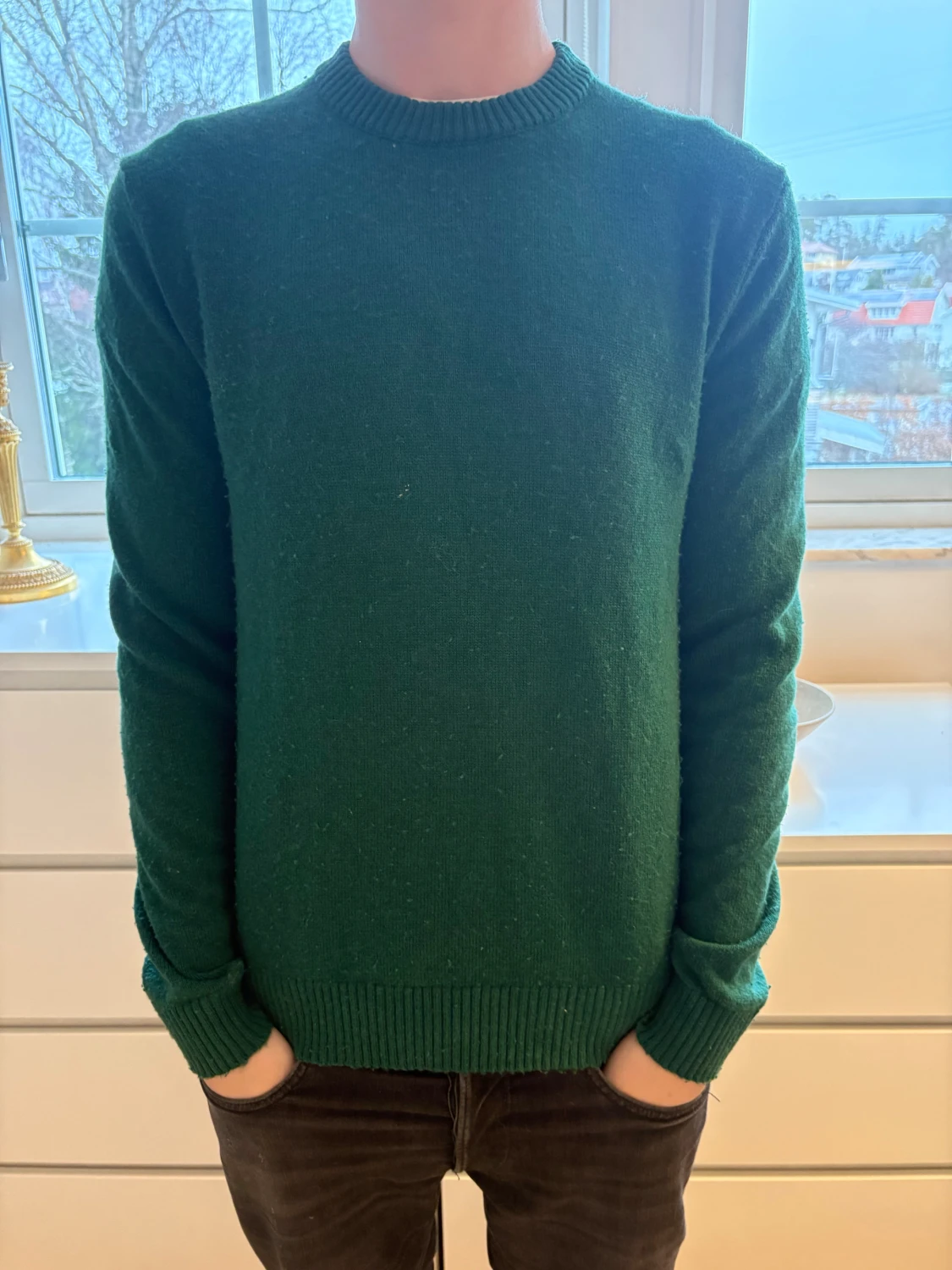 Grön stickad tröja These Glory Days