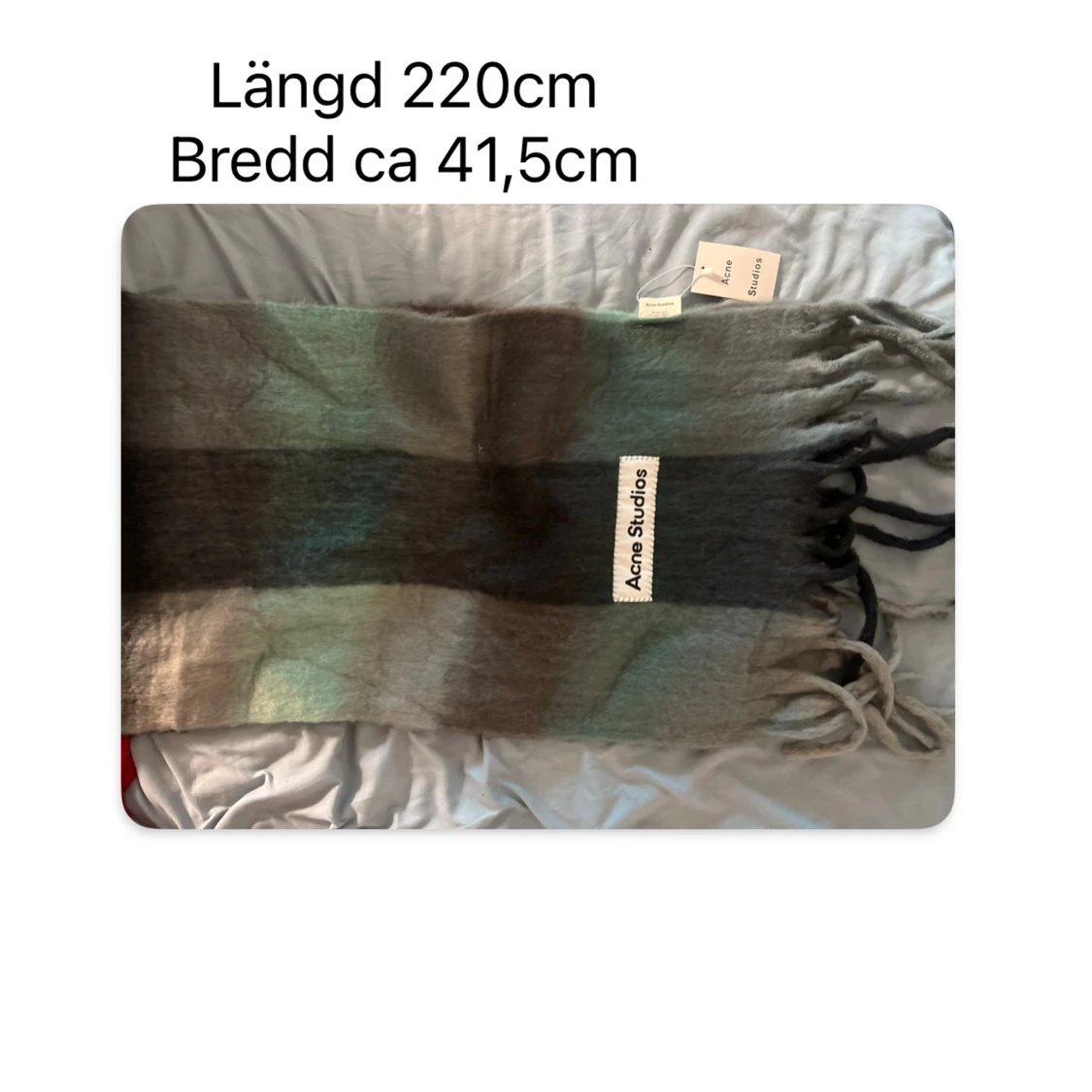 Rutig halsduk från Acne Studios - 1