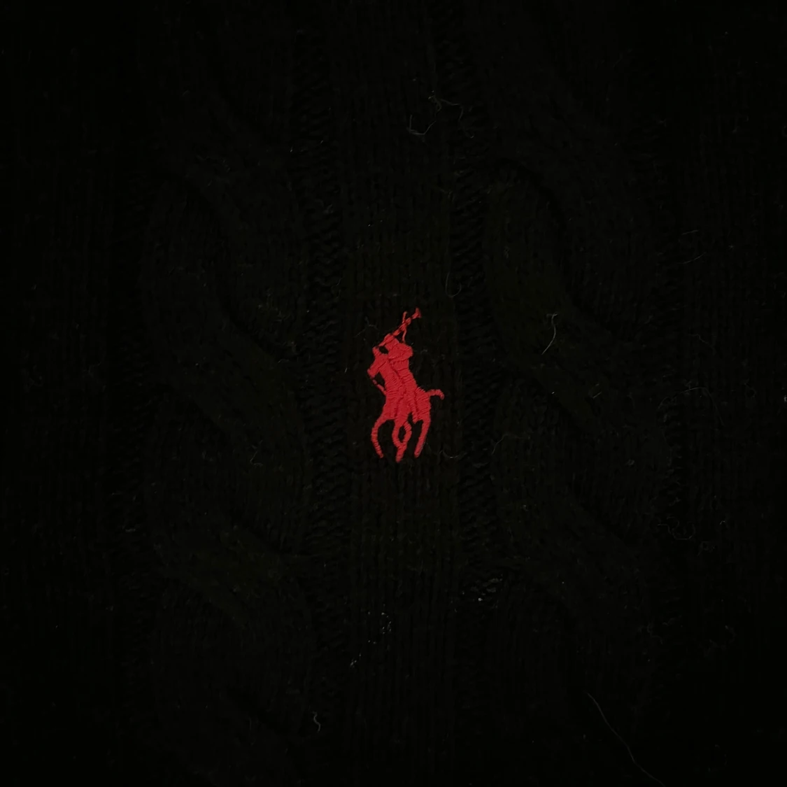 Svart kabelstickad tröja Polo Ralph Lauren - 2