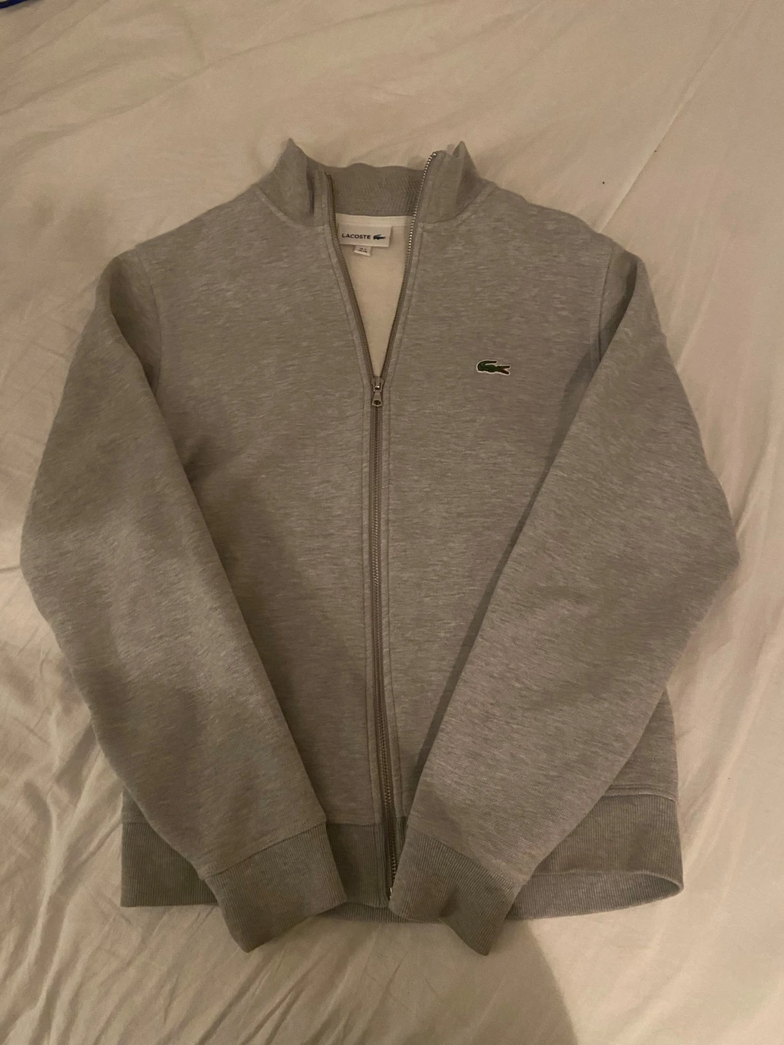 Grå Lacoste zip