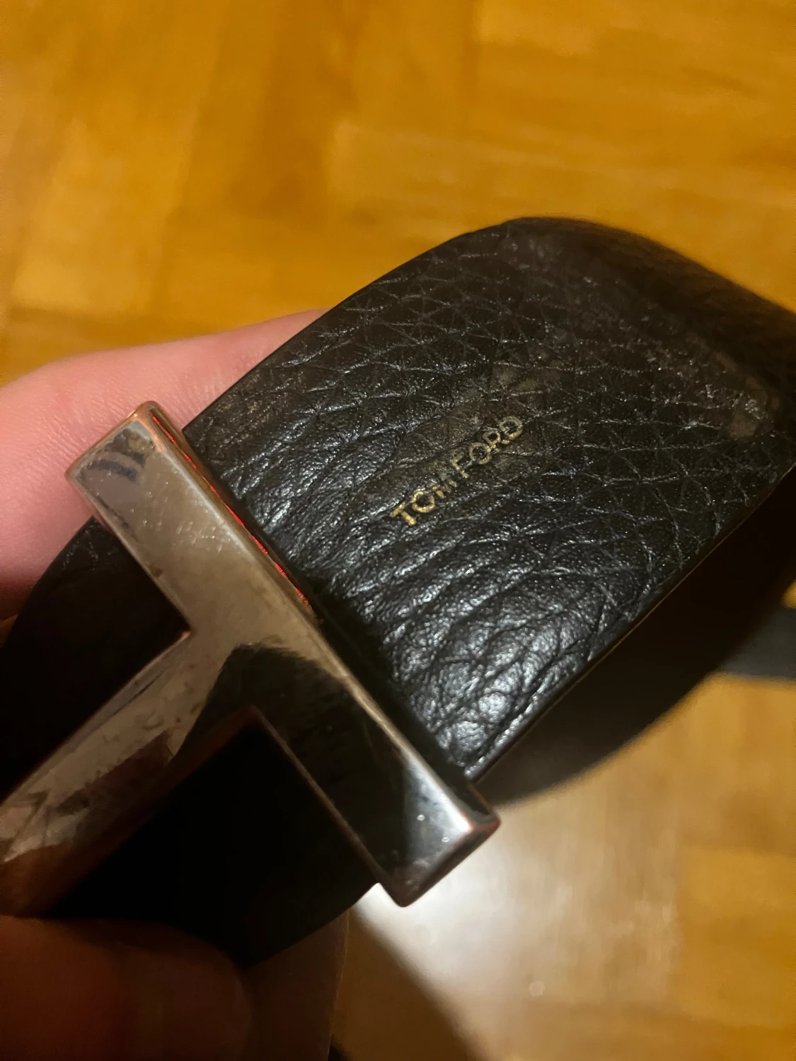 Svart skärp Tom Ford T Icon - 2