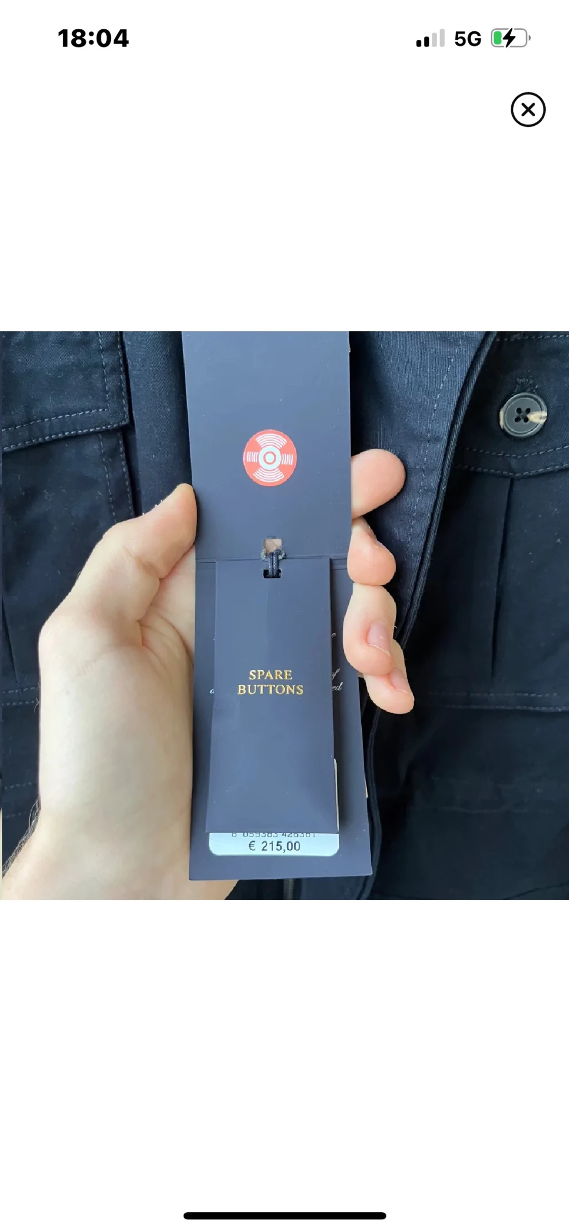 Marinblå FieldJacket från Gutteridge - 3