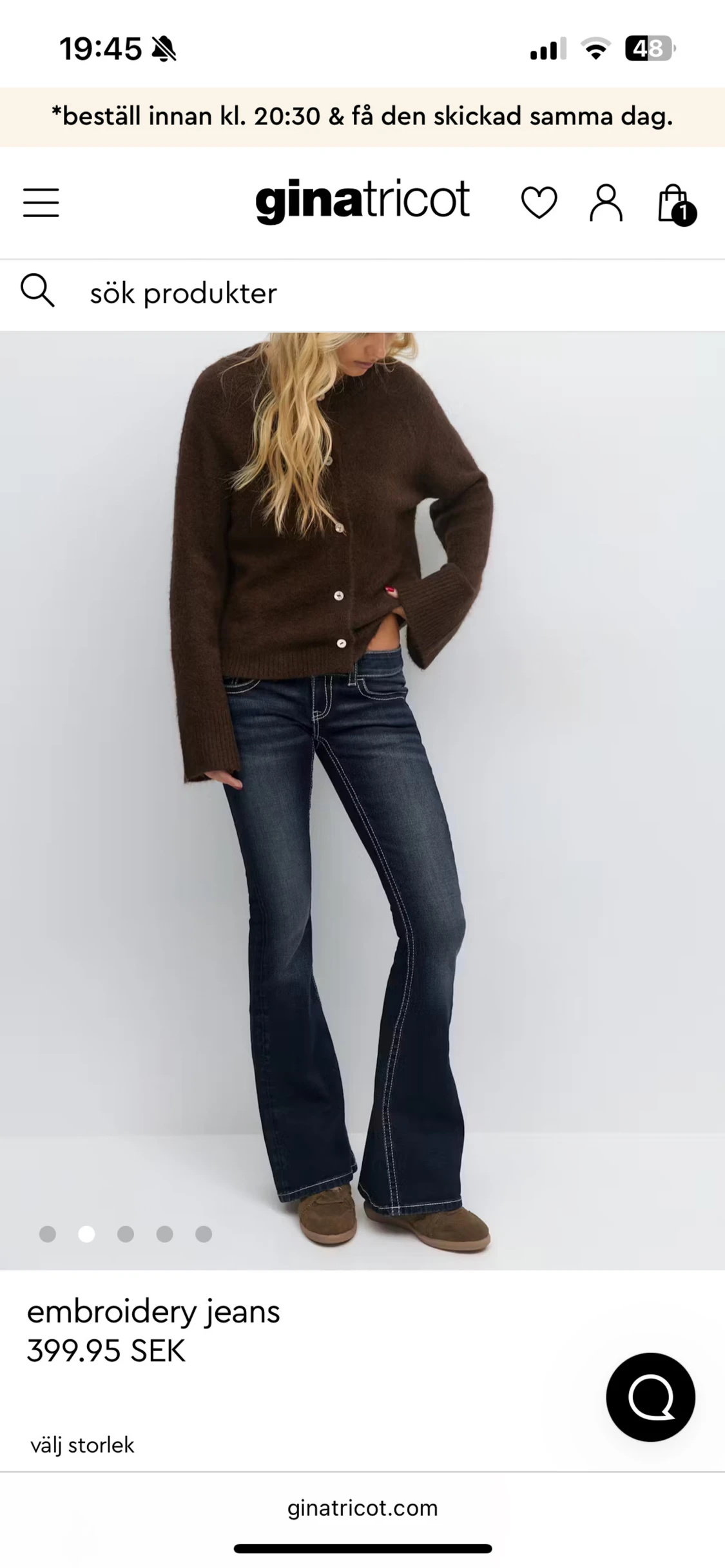 Embroidery Jeans 14+ - 1