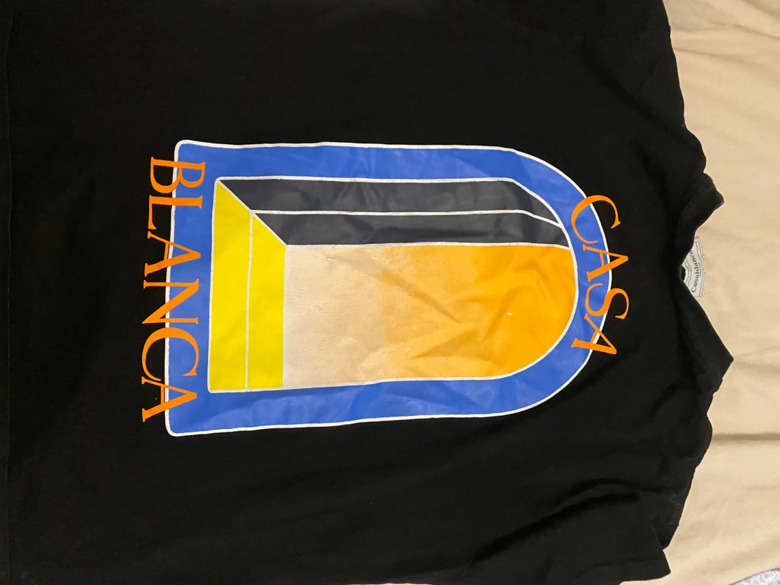 Svart Casa Blanca t-shirt  - 1