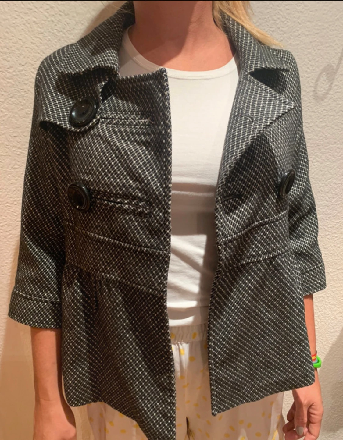 Trekvartsärm kappa  - 2