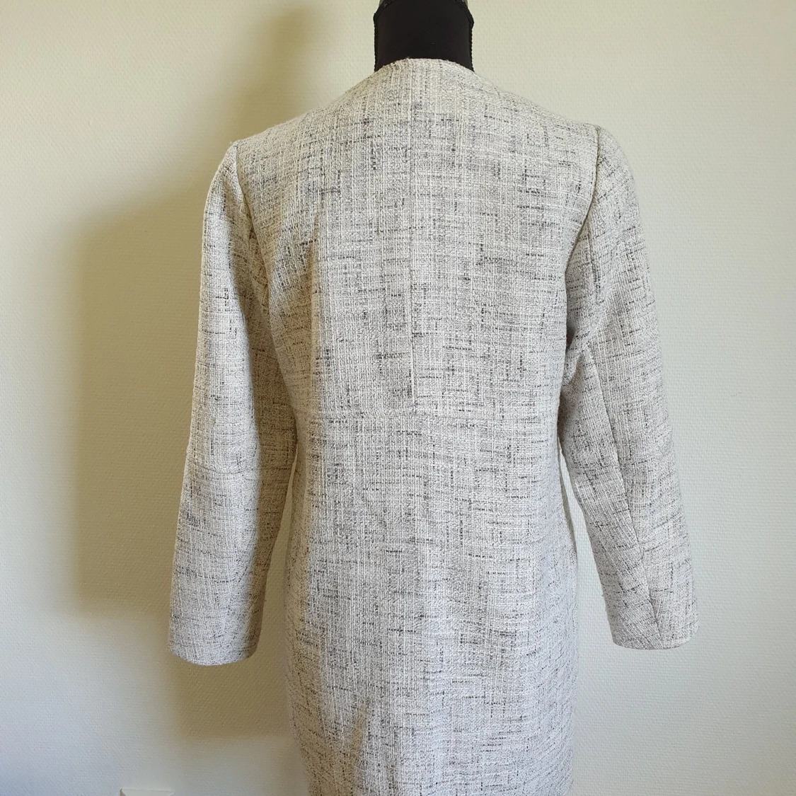 Beige kappa med dragkedja strl 34 - 1