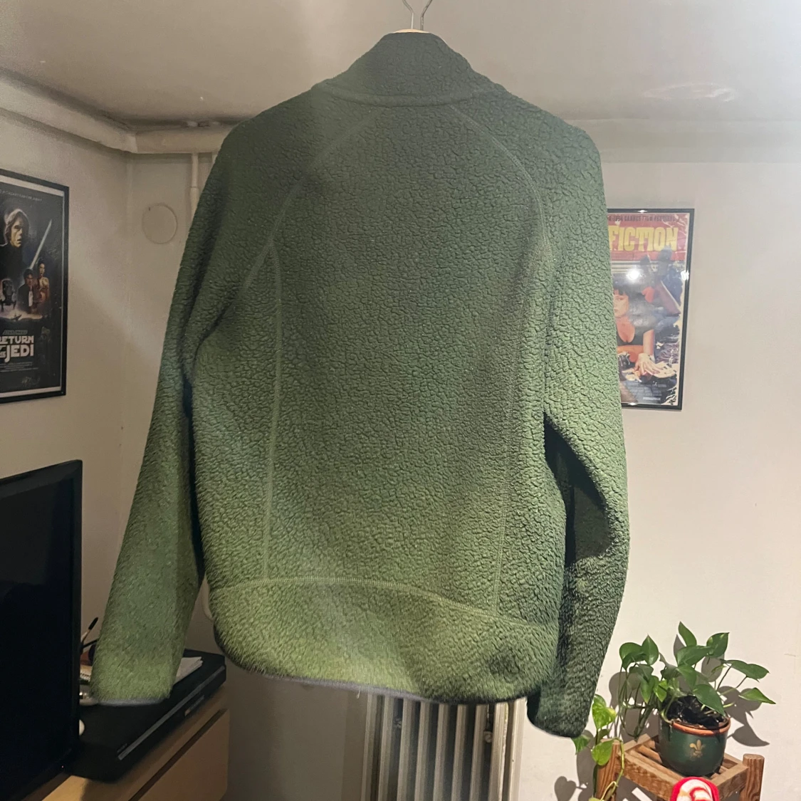 Grön fleecejacka från Patagonia M - 2