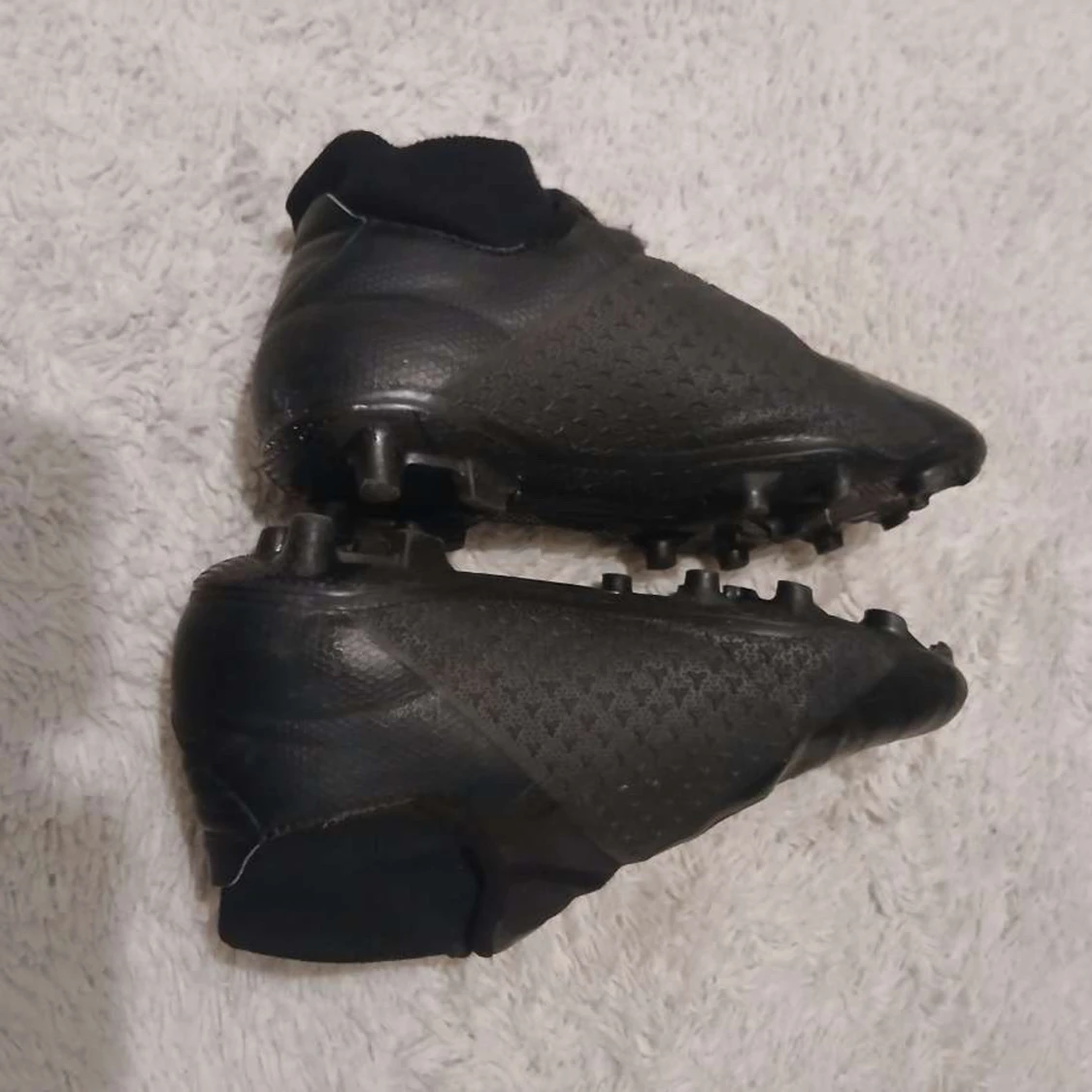 Svarta Nike fotbollsskor med dobbar - 2