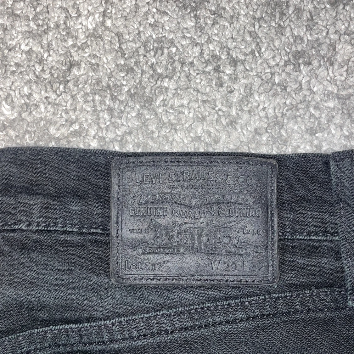 Levis 502 jeans svart - 2