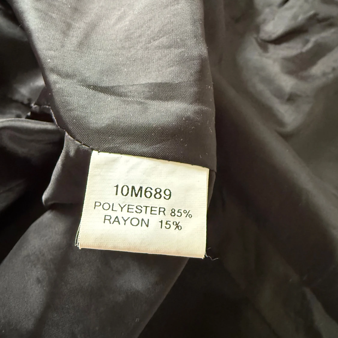 Mönstrad svart kappa från Franstyle - 4