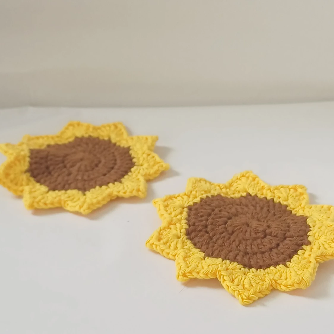 Virkade Glasunderlägg/ Coasters - 4