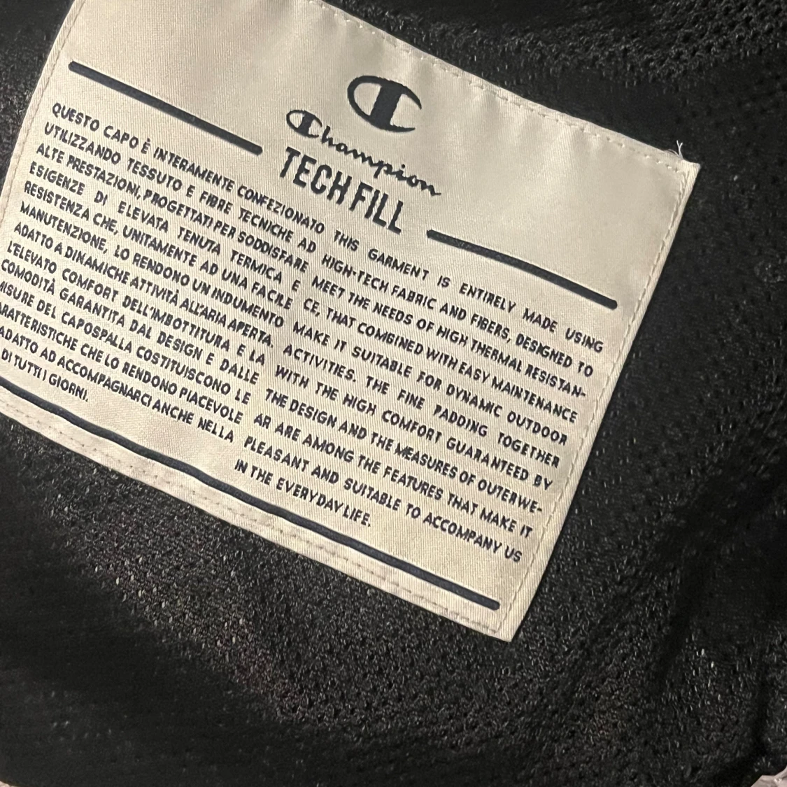 Svart pufferjacka från Champion S - 3