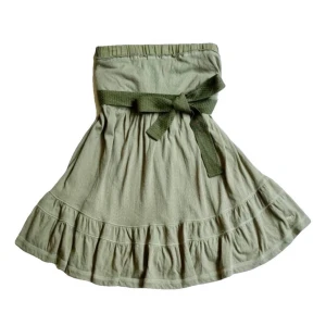 Abercrombie & Fitch Rare Vintage Babydoll Top - ♡ Beautiful rare vintage green babydoll tube top from Abercrombie & Fitch with ribbon detailing. ♡ Made out of cute pointelle fabric and has ruffles on the skirt. ♡ Fits XS-S. ♡ Length: 51 cm ♡ Pit to pit: 33 cm 