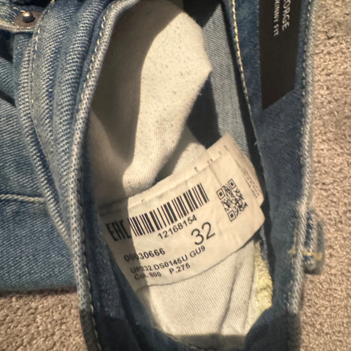 Blå skinny jeans från George, stl 32 - 3