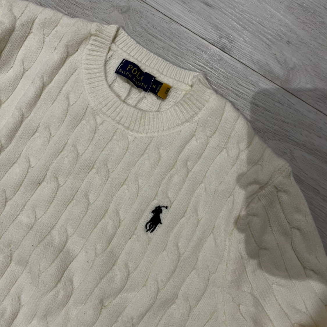 Ralph Lauren white polo sweater - 1