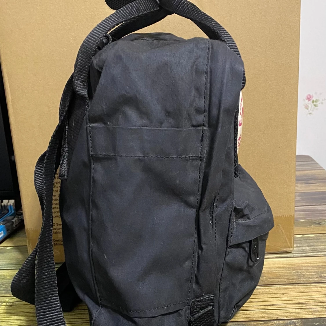 Svart Fjällräven Kånken ryggsäck - 3