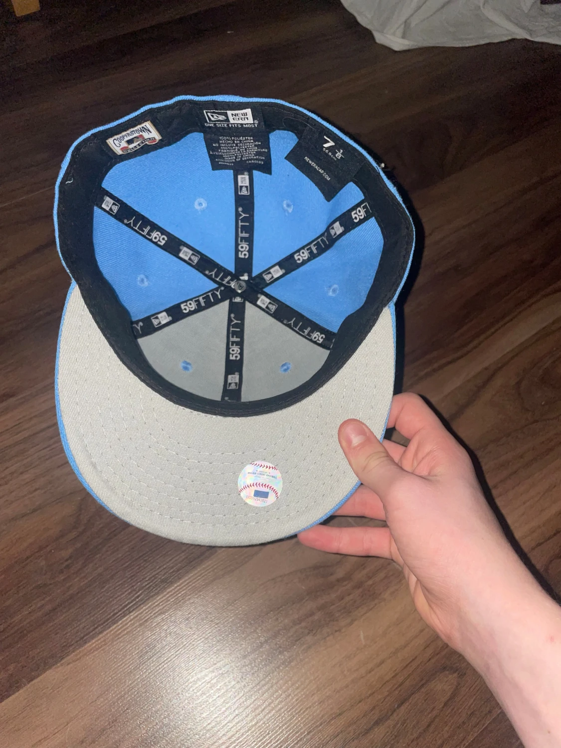 Ljusblå LA Dodgers keps NE 59FIFTY - 3