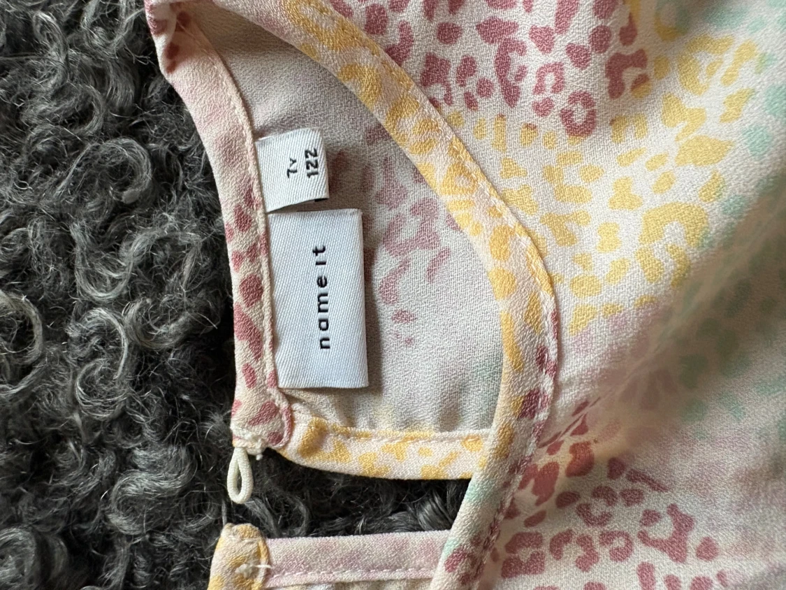 Pastellfärgad leopardklänning Name It - 2