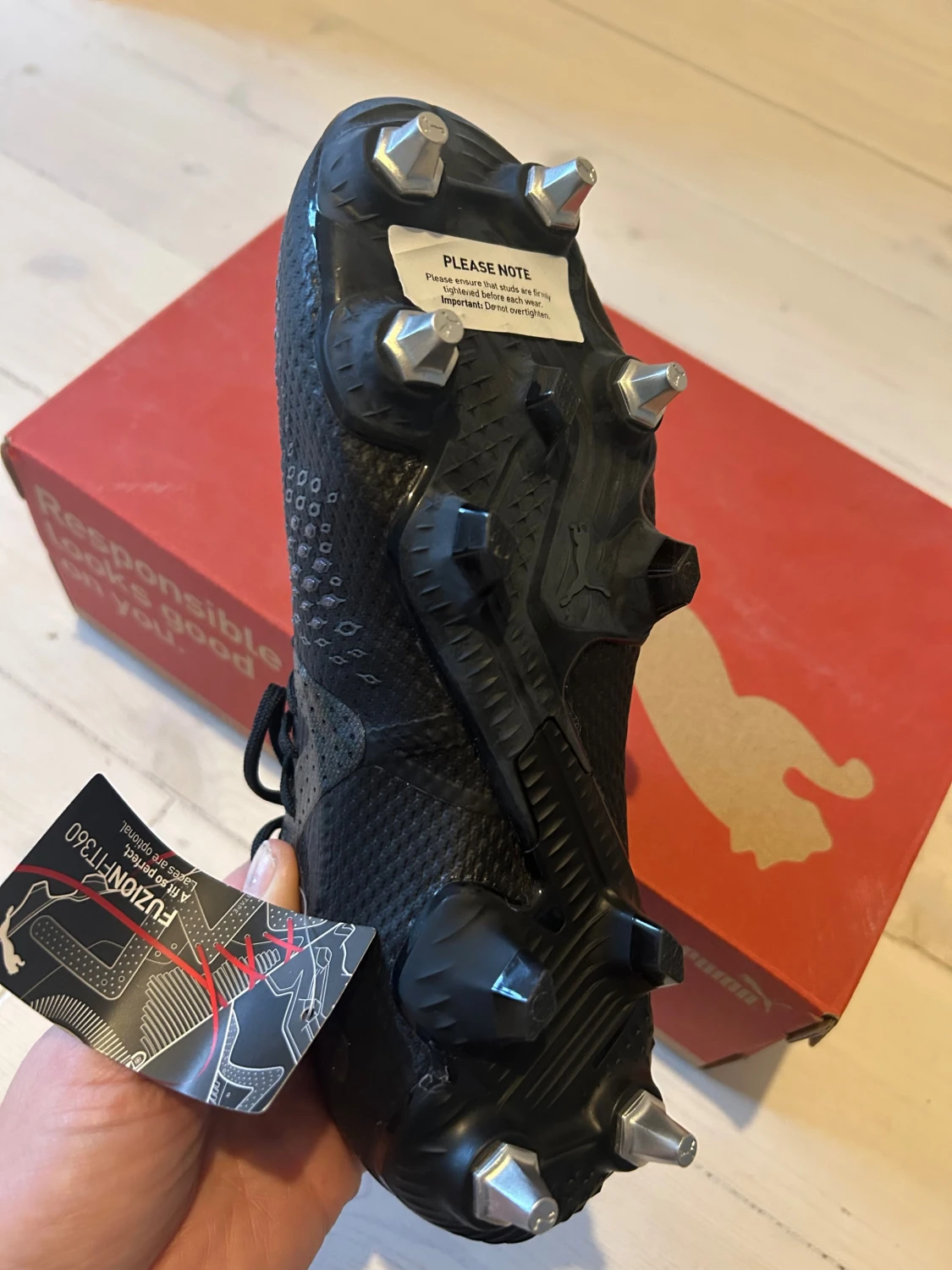 Puma Future Ultimate fotbollsskor svart - 1