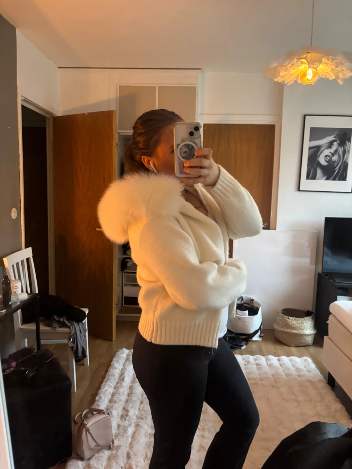 Alessa jacka vit - 2