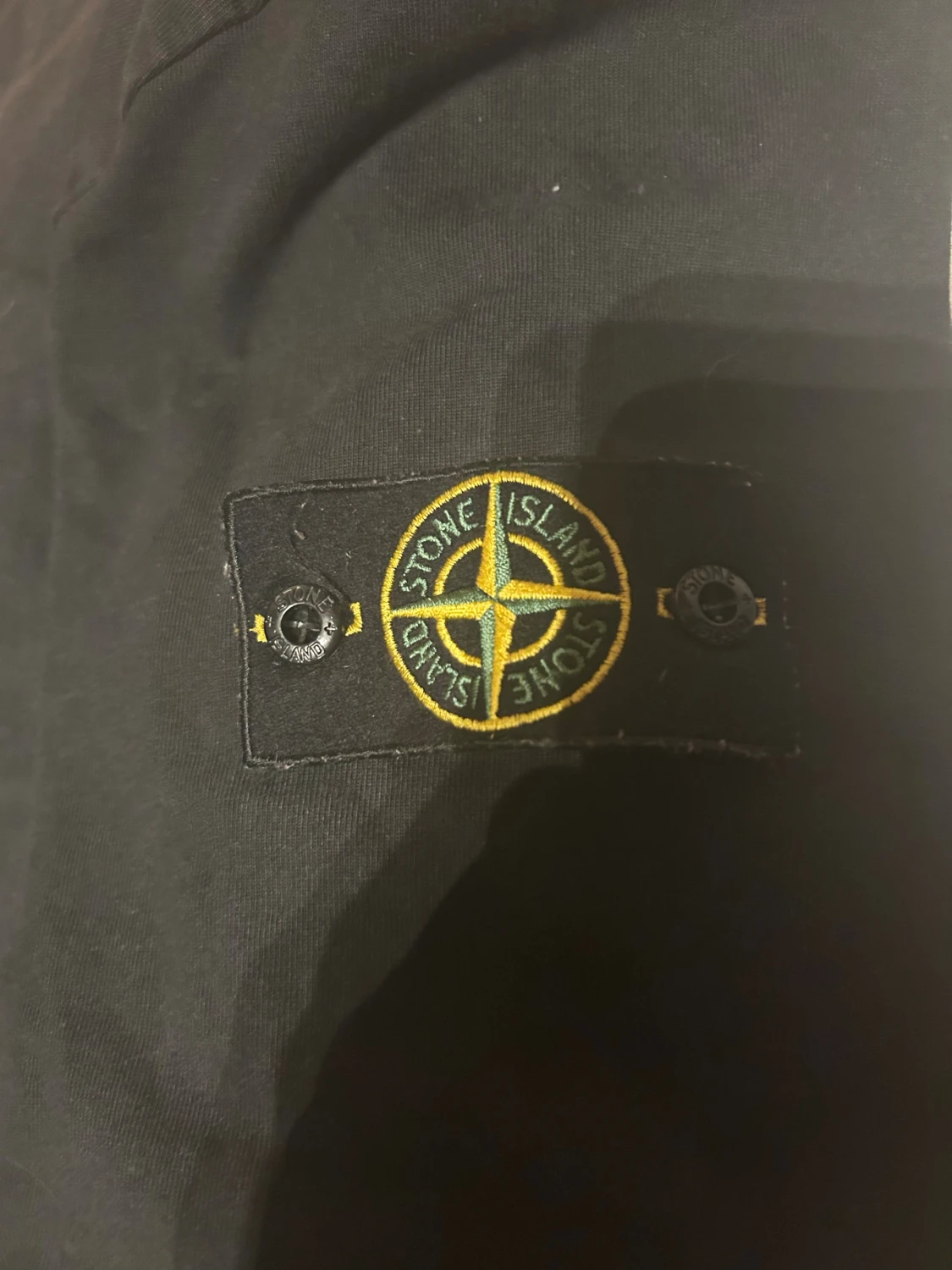 Svart långärmad tröja Stone Island - 1