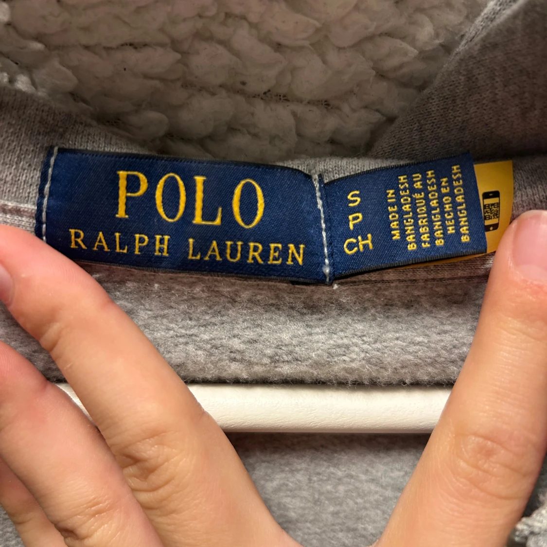 Grå hoodie från Polo Ralph Lauren - 3