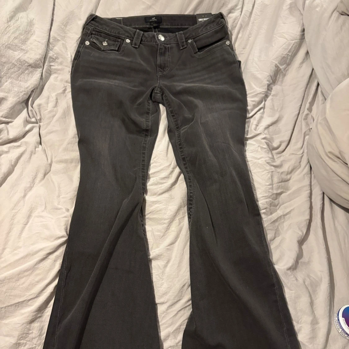 True Religion Joey Low Rise Flare Jeans