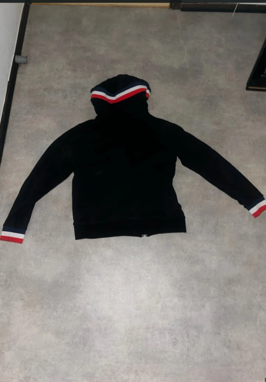 Svart Moncler zip - 1